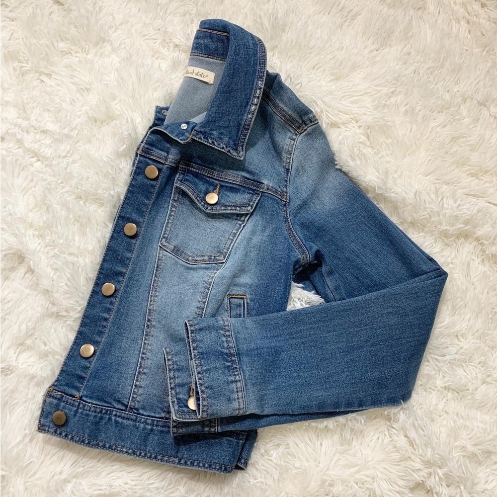 Women Cropped Jean Jacket
